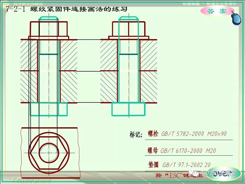 螺栓、螺帽、螺釘緊固件及其連接畫法——緊固連接的應用與標準解讀